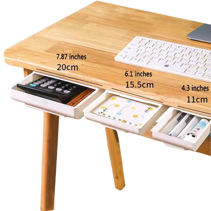 Hidden Desk Drawer Organizer