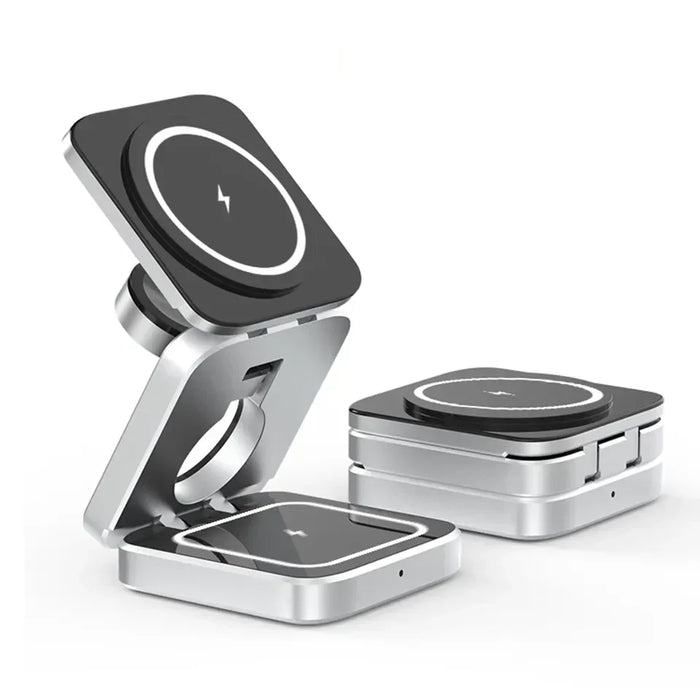 1 magnetic wireless charger foldable stand